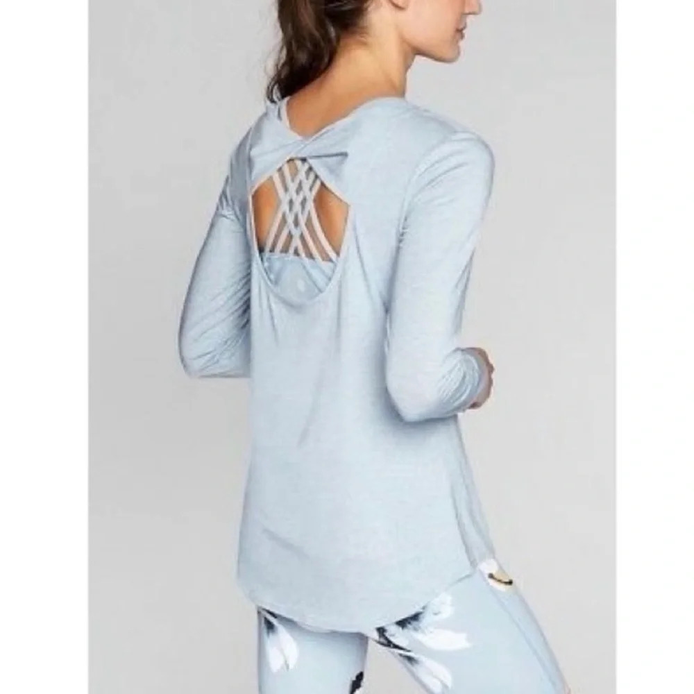 Athleta Flexlight Open Back Top